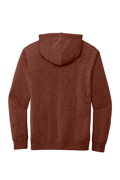 District VITFleece Hoodie DT6100 Heathered Russet