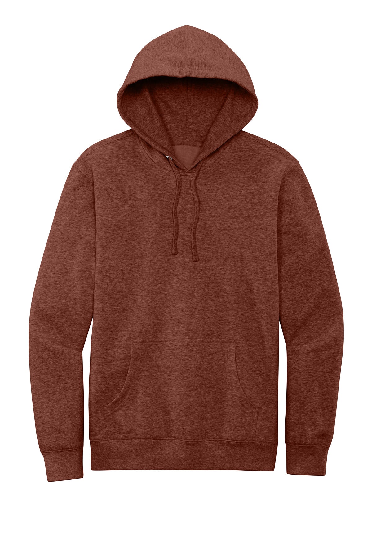 District VITFleece Hoodie DT6100 Heathered Russet