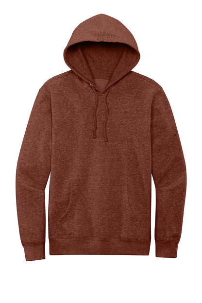 District VITFleece Hoodie DT6100 Heathered Russet