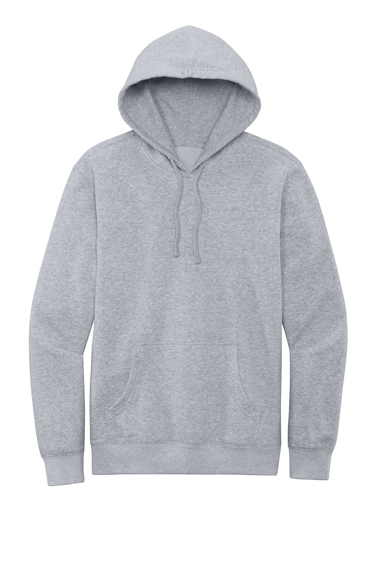 District VITFleece Hoodie DT6100 Light Heather Grey