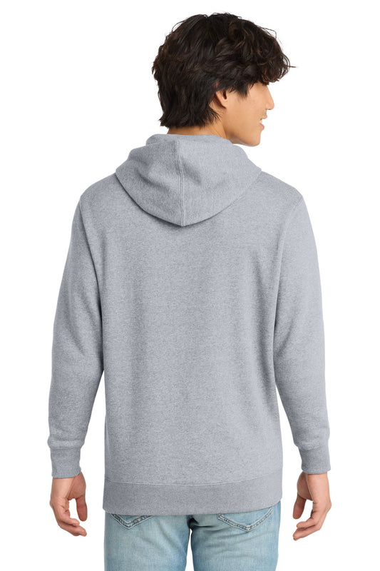District VITFleece Hoodie DT6100 Light Heather Grey