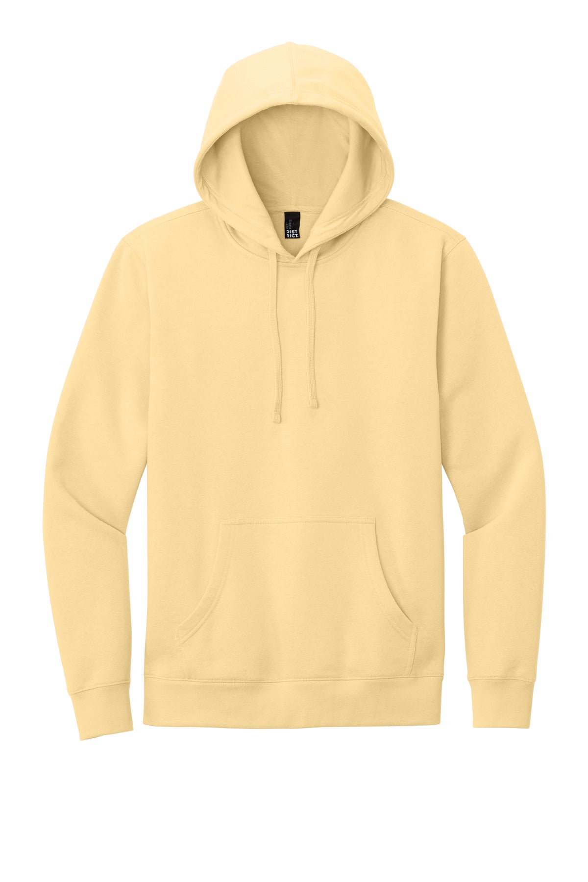 District VITFleece Hoodie DT6100 Light Yellow