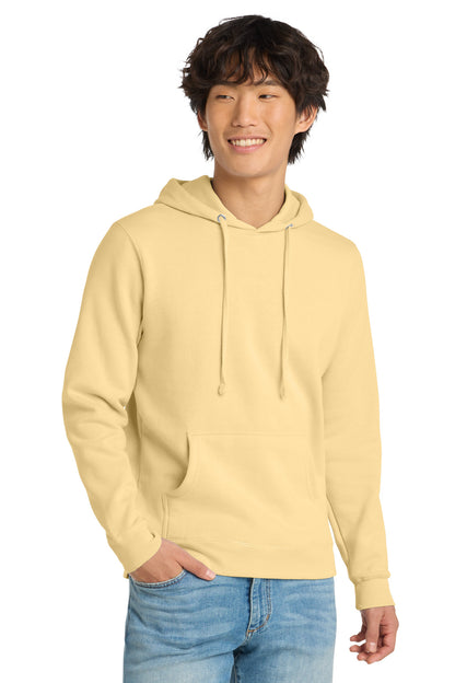 District VITFleece Hoodie DT6100 Light Yellow
