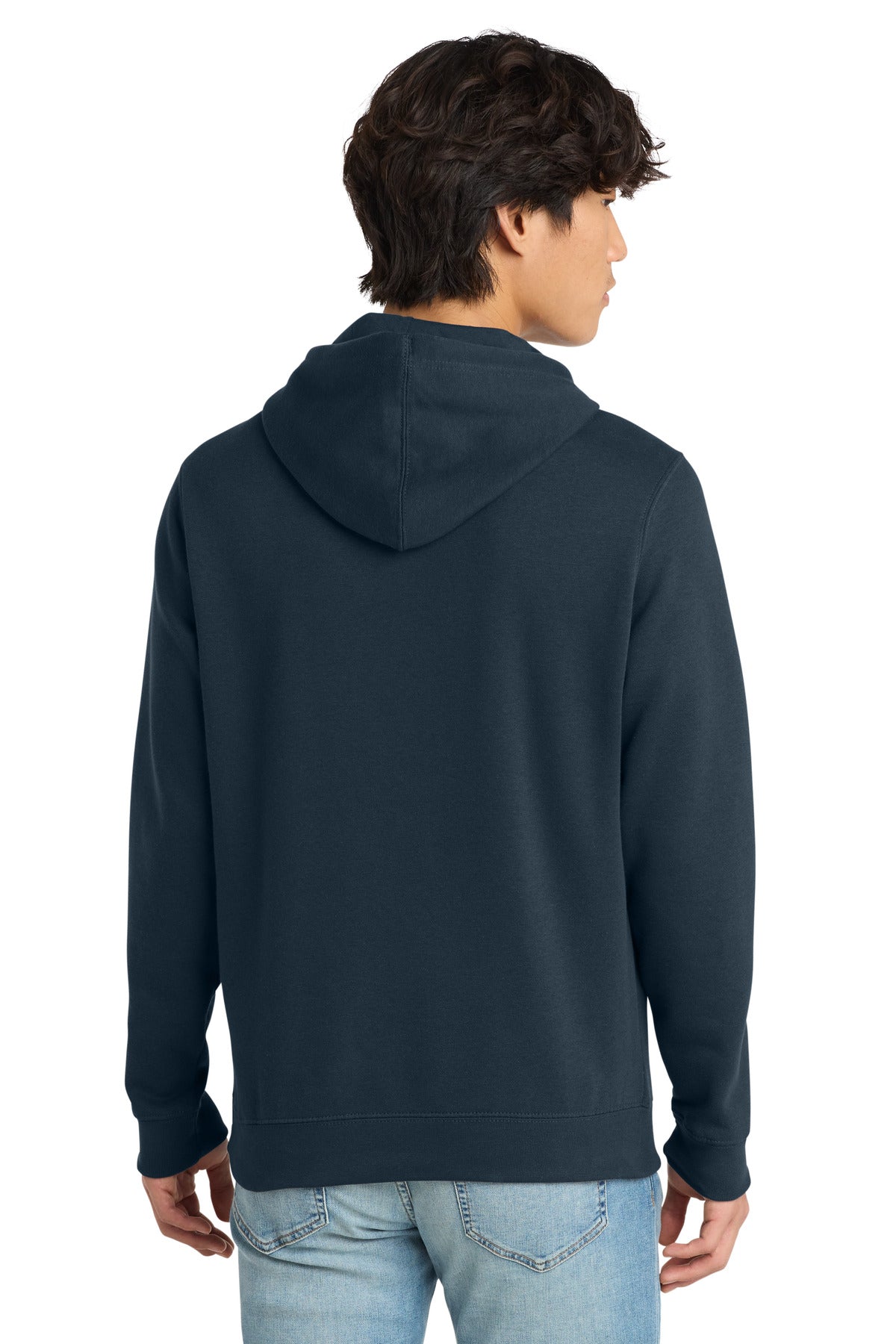 District VITFleece Hoodie DT6100 New Navy