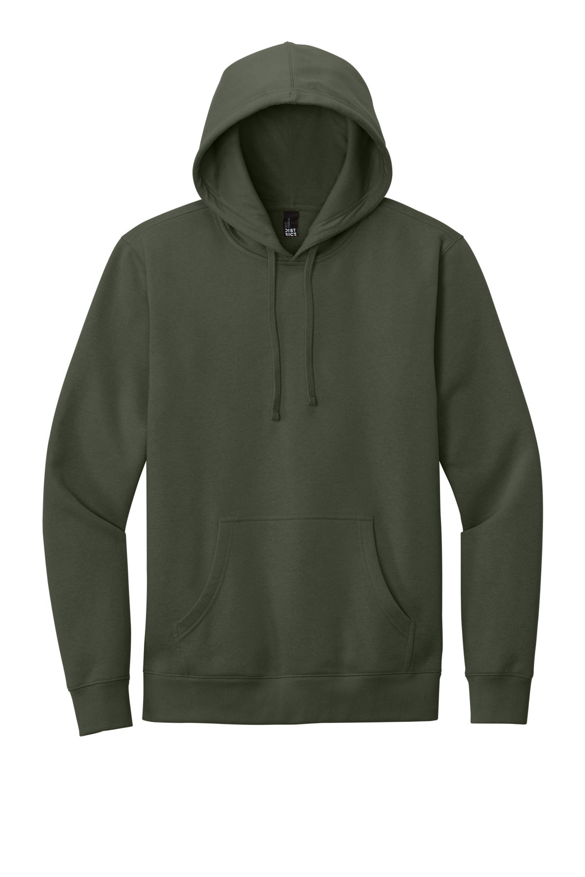 District VITFleece Hoodie DT6100 Olive