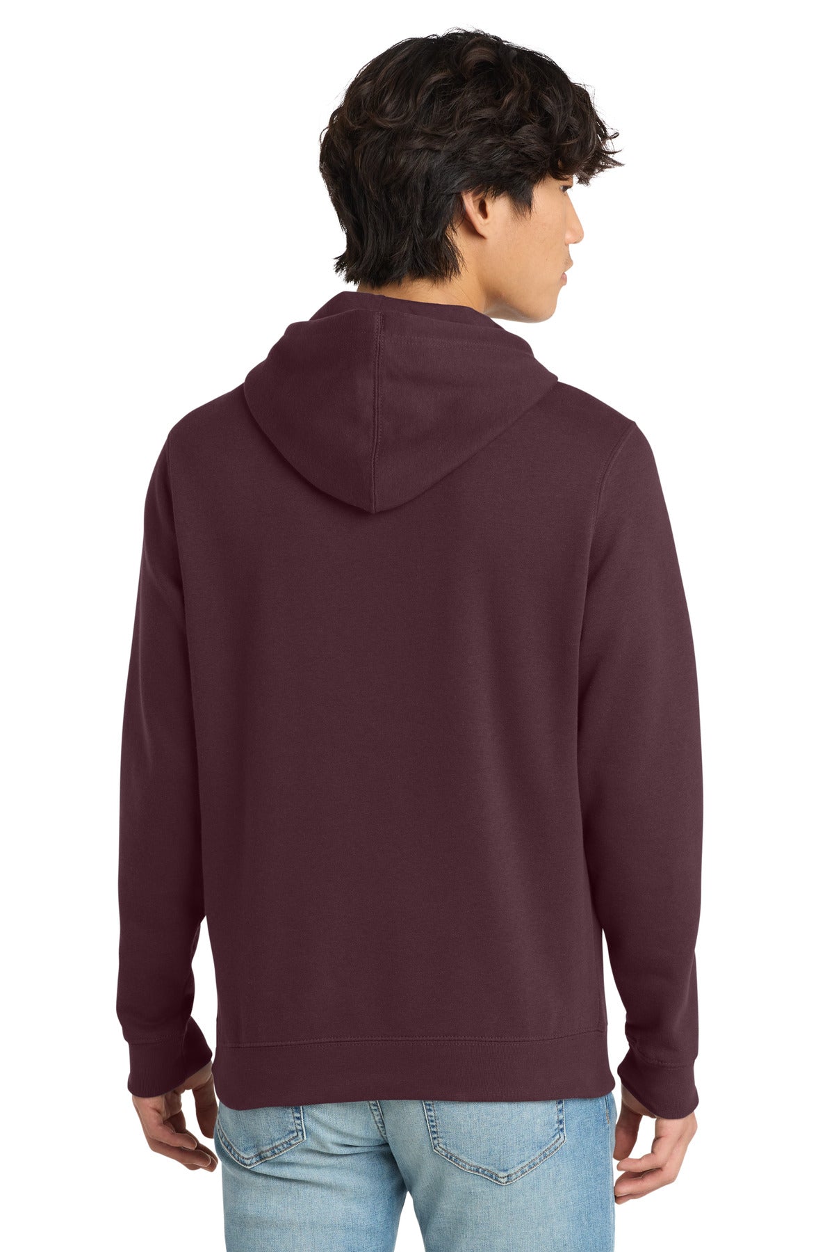 District VITFleece Hoodie DT6100 Plum