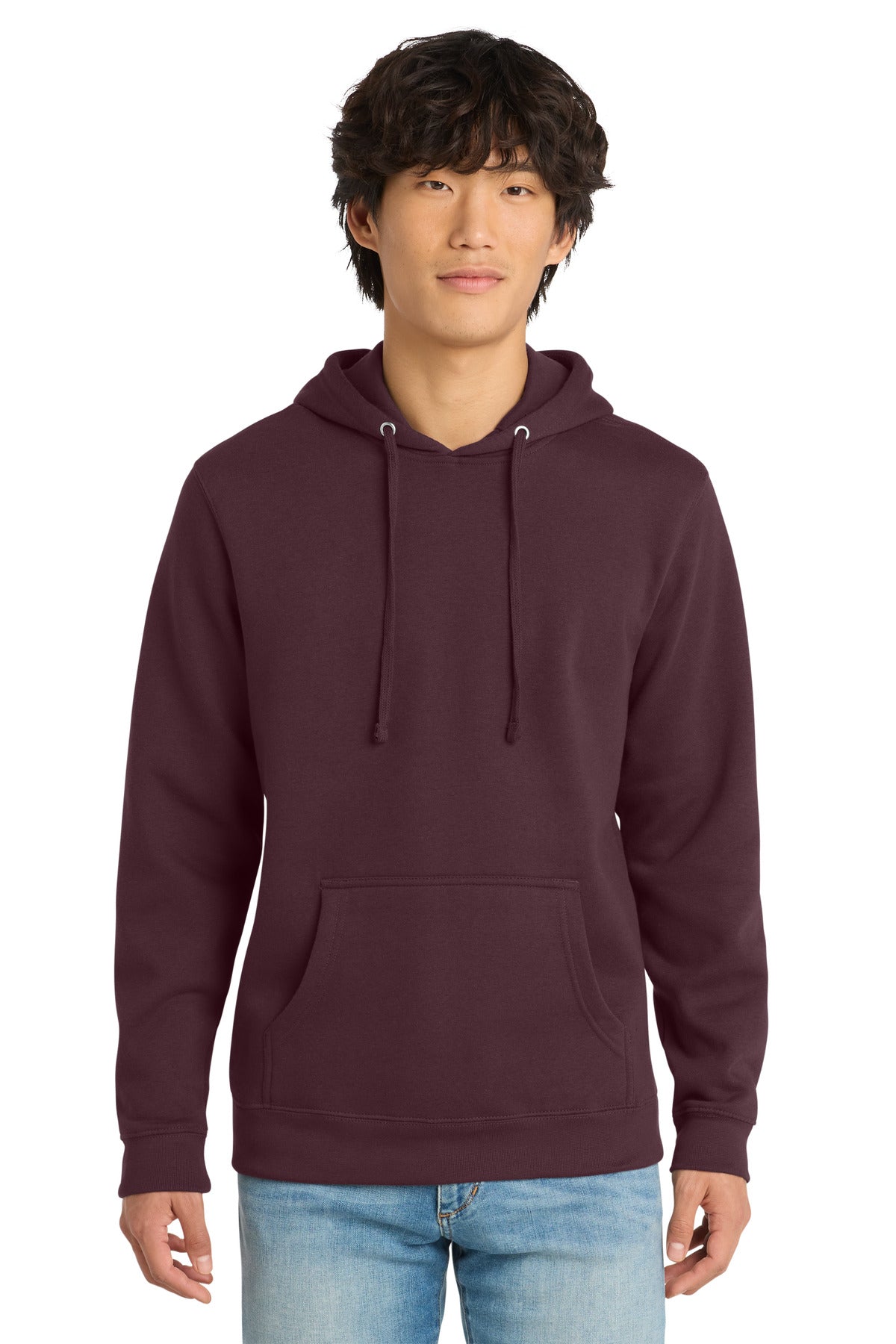 District VITFleece Hoodie DT6100 Plum
