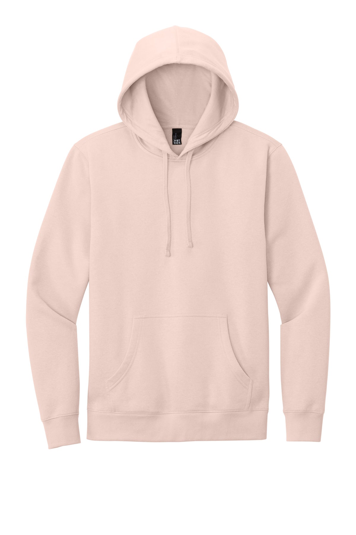 District VITFleece Hoodie DT6100 Rosewater Pink