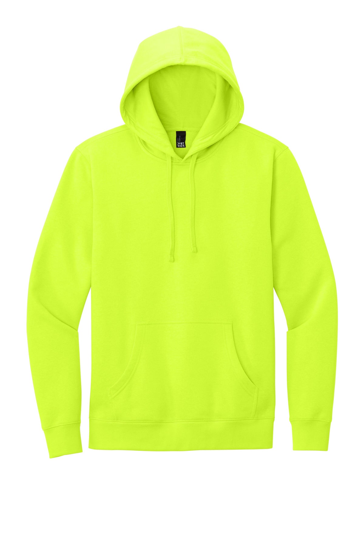 District VITFleece Hoodie DT6100 S. Green
