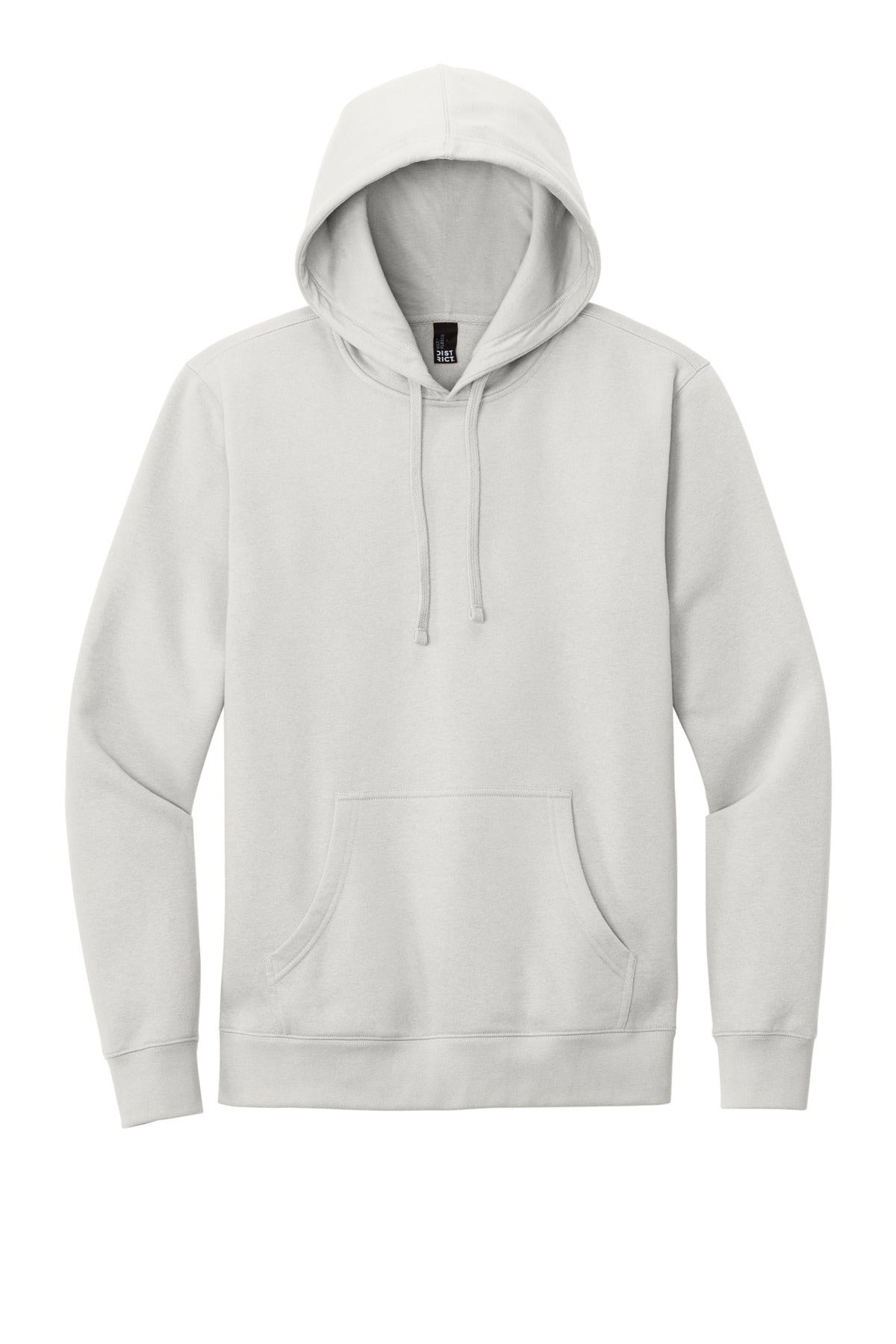 District VITFleece Hoodie DT6100 White Smoke