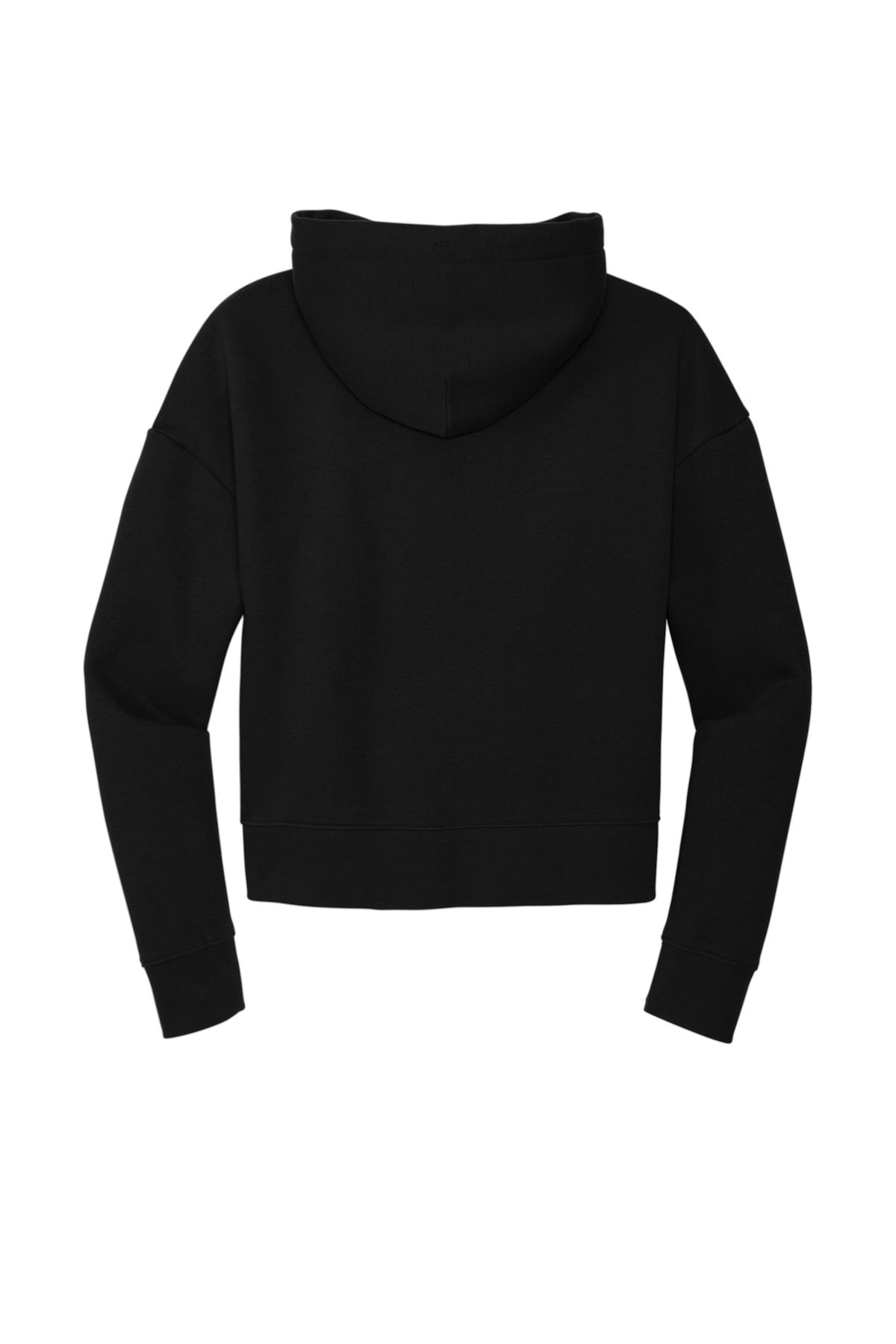 District Women's VIT Fleece Hoodie DT6101 Black