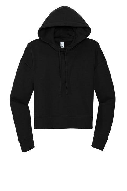 District Women's VIT Fleece Hoodie DT6101 Black