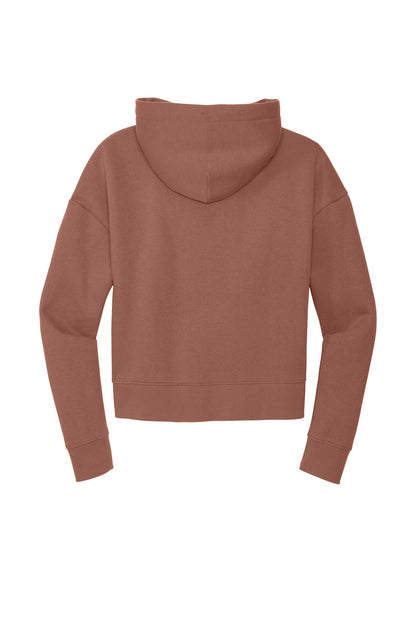 District Women's VIT Fleece Hoodie DT6101 Desert Rose