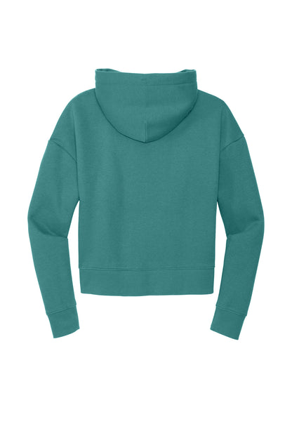 District Women's VIT Fleece Hoodie DT6101 Eucalyptus Blue