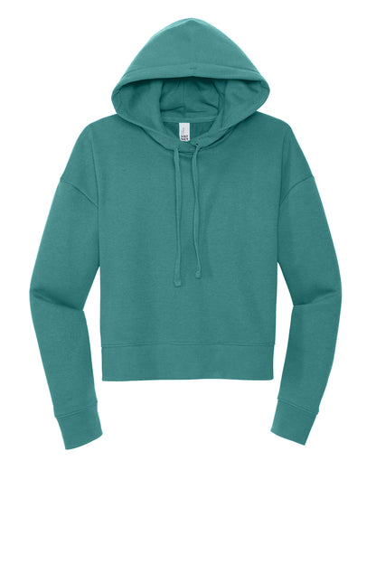 District Women's VIT Fleece Hoodie DT6101 Eucalyptus Blue