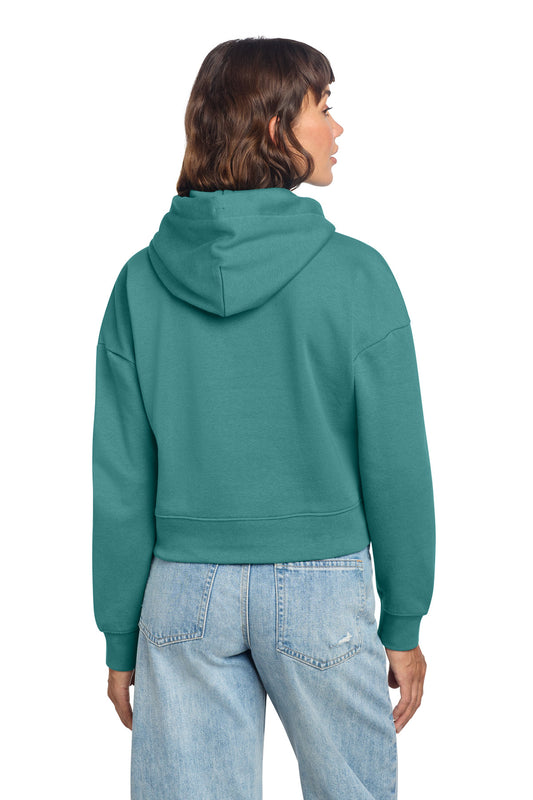 District Women's VIT Fleece Hoodie DT6101 Eucalyptus Blue
