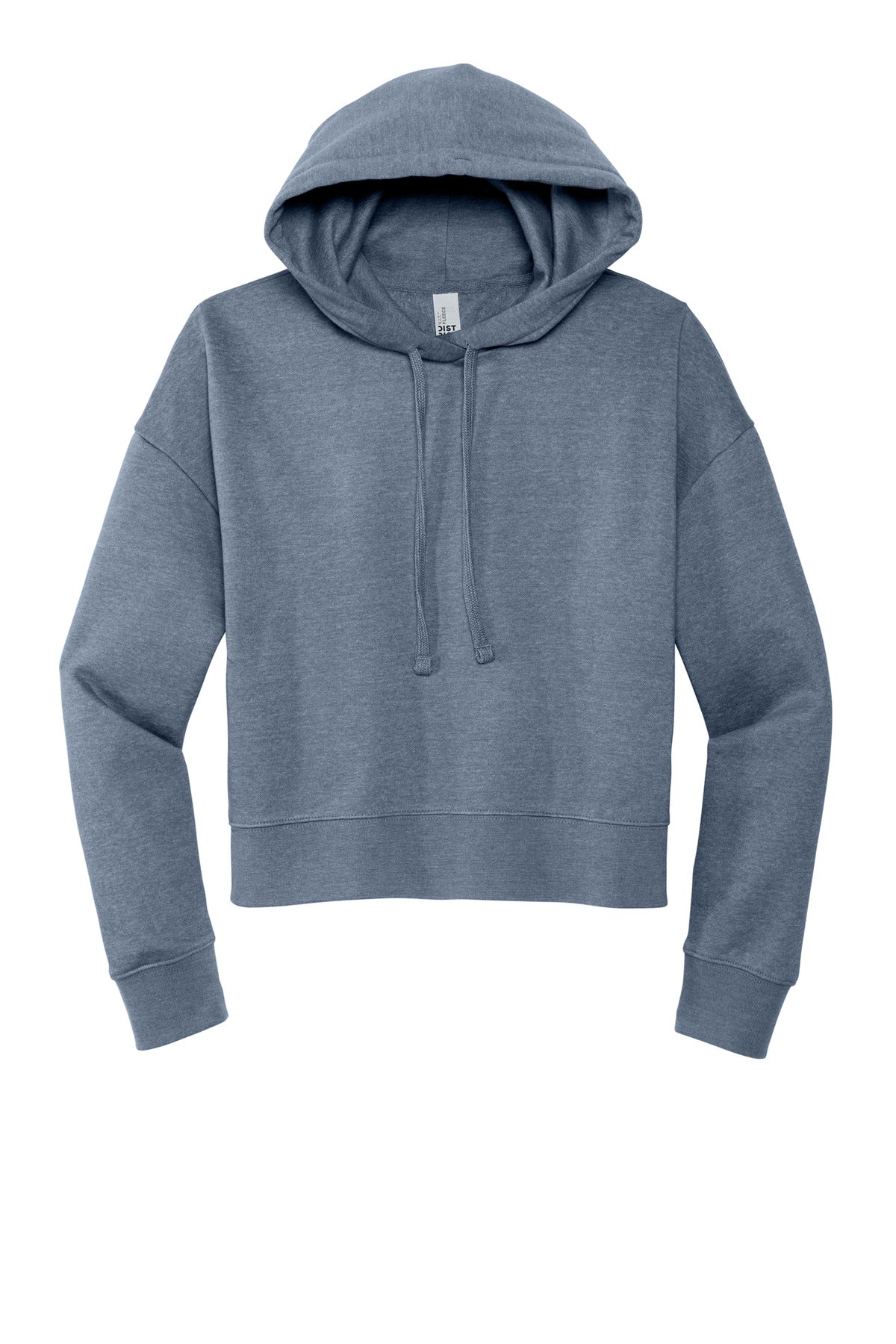 District Women's VIT Fleece Hoodie DT6101 Flint Blue Heather