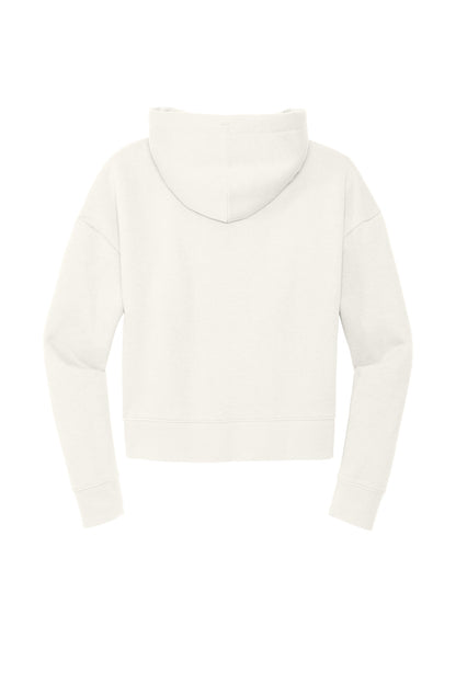 District Women's VIT Fleece Hoodie DT6101 Gardenia
