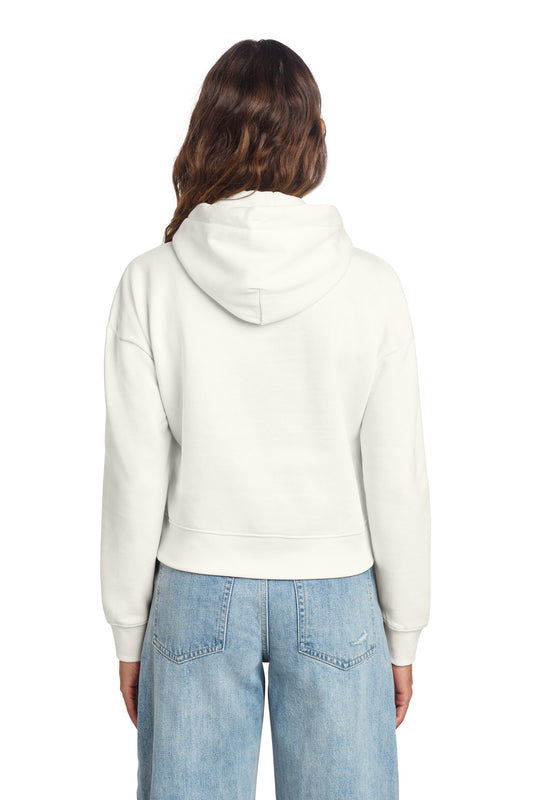 District Women's VIT Fleece Hoodie DT6101 Gardenia