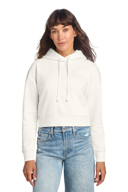 District Women's VIT Fleece Hoodie DT6101 Gardenia