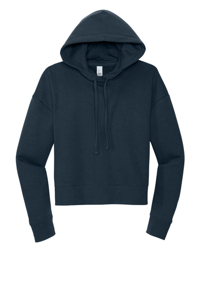 District Women's VIT Fleece Hoodie DT6101 New Navy