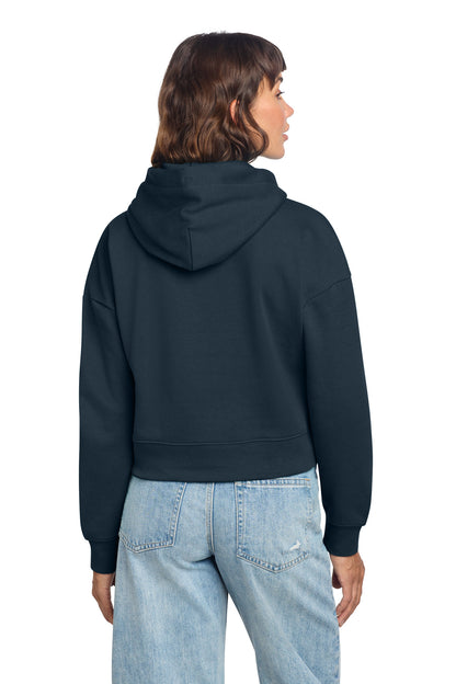 District Women's VIT Fleece Hoodie DT6101 New Navy