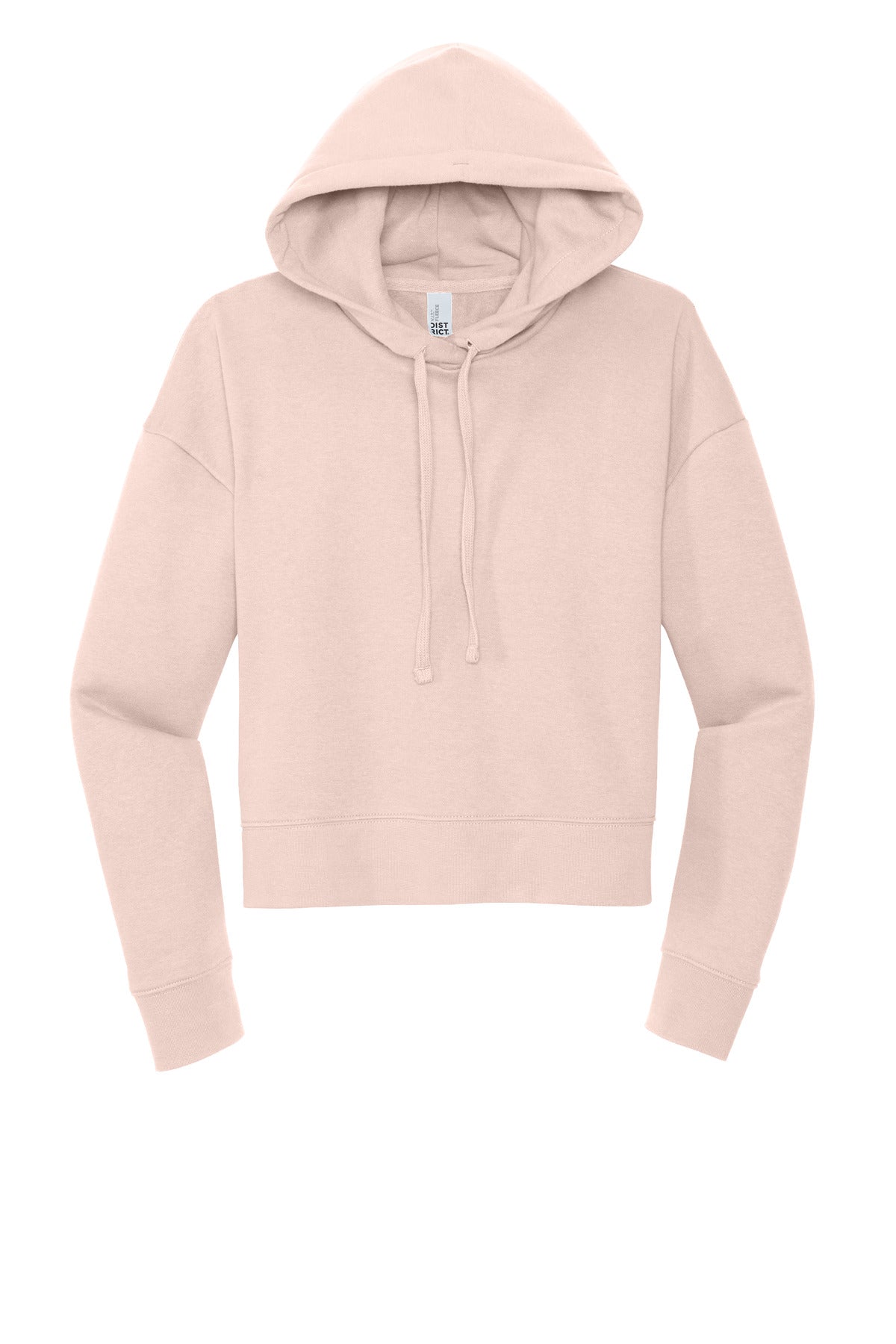District Women's VIT Fleece Hoodie DT6101 Rosewater Pink