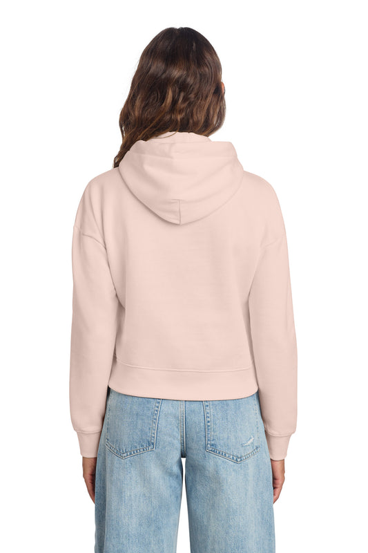 District Women's VIT Fleece Hoodie DT6101 Rosewater Pink