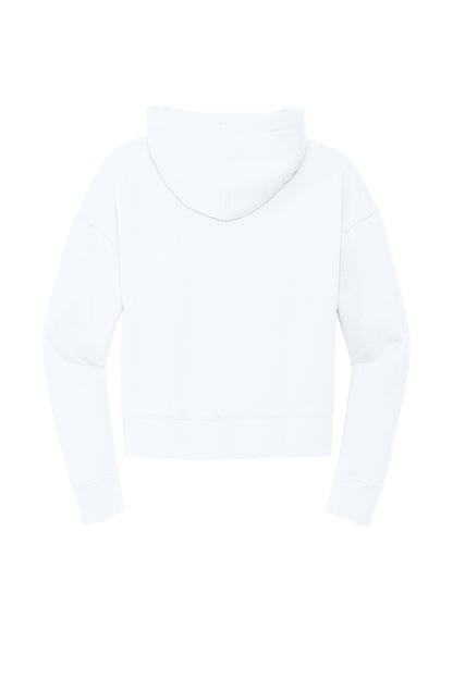District Women's VIT Fleece Hoodie DT6101 White
