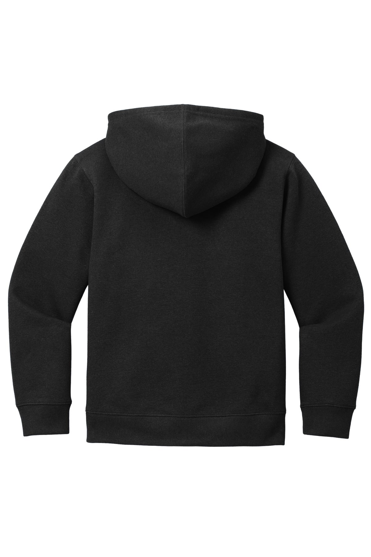 District Youth VIT Fleece Full-Zip Hoodie DT6102Y Black