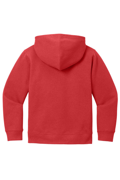 District Youth VIT Fleece Full-Zip Hoodie DT6102Y Classic Red
