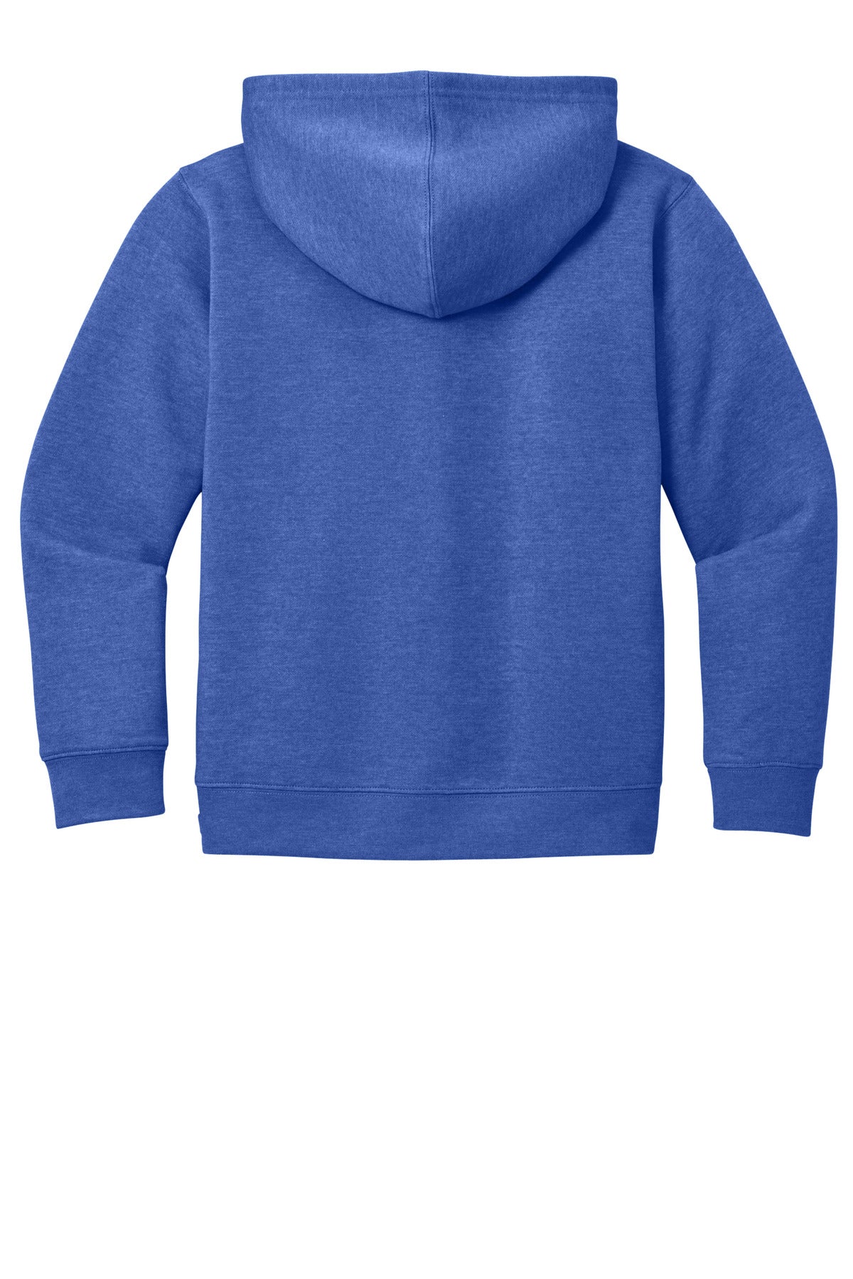 District Youth VIT Fleece Full-Zip Hoodie DT6102Y Royal Frost