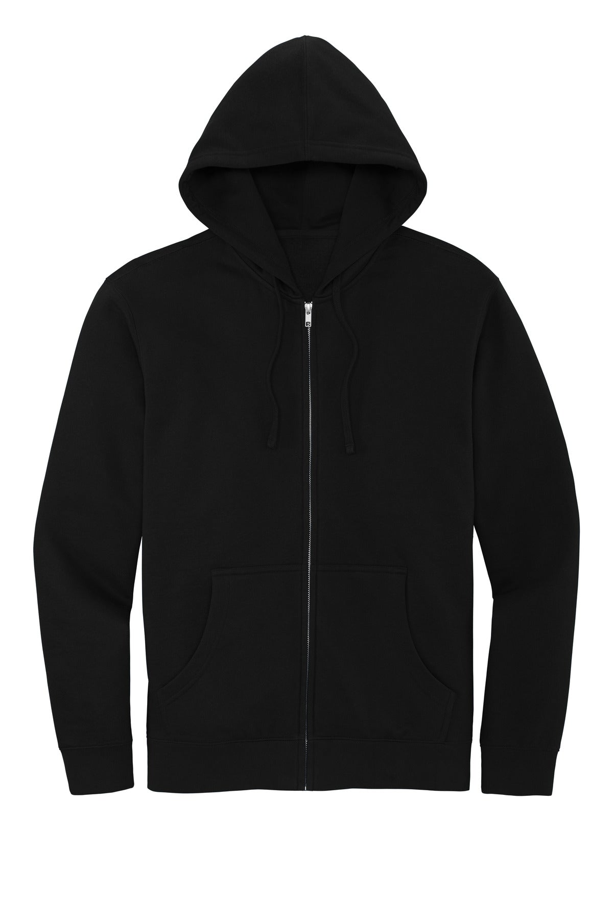 District VITFleece Full-Zip Hoodie DT6102 Black