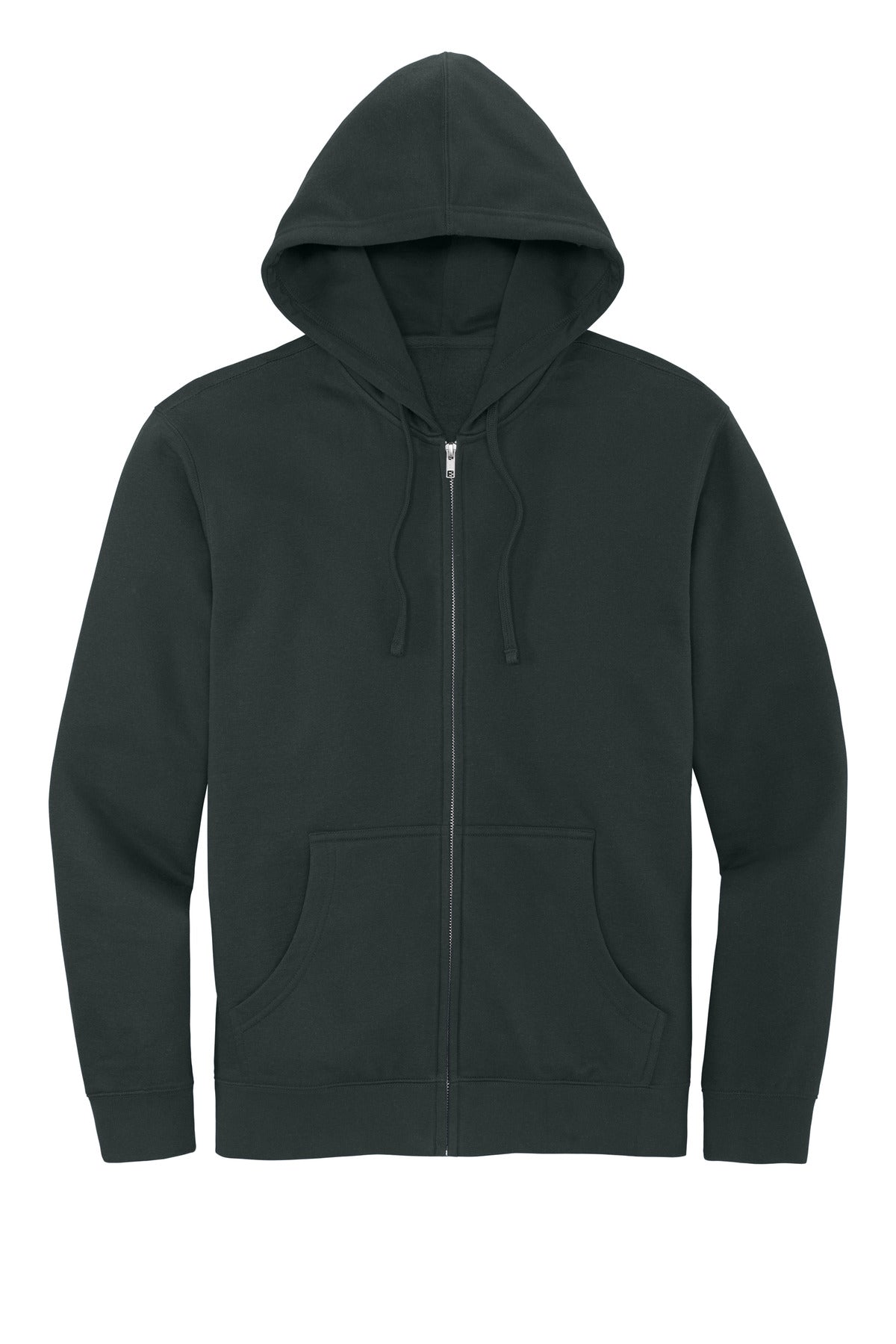District VITFleece Full-Zip Hoodie DT6102 Charcoal