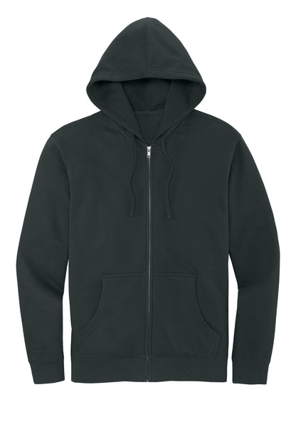 District VITFleece Full-Zip Hoodie DT6102 Charcoal