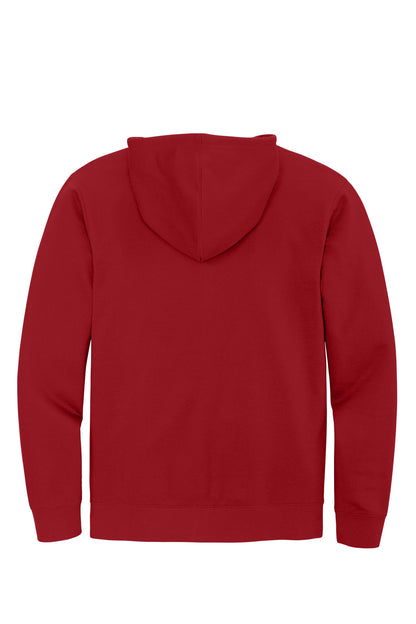 District VITFleece Full-Zip Hoodie DT6102 Classic Red
