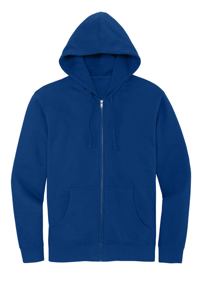District VITFleece Full-Zip Hoodie DT6102 Deep Royal
