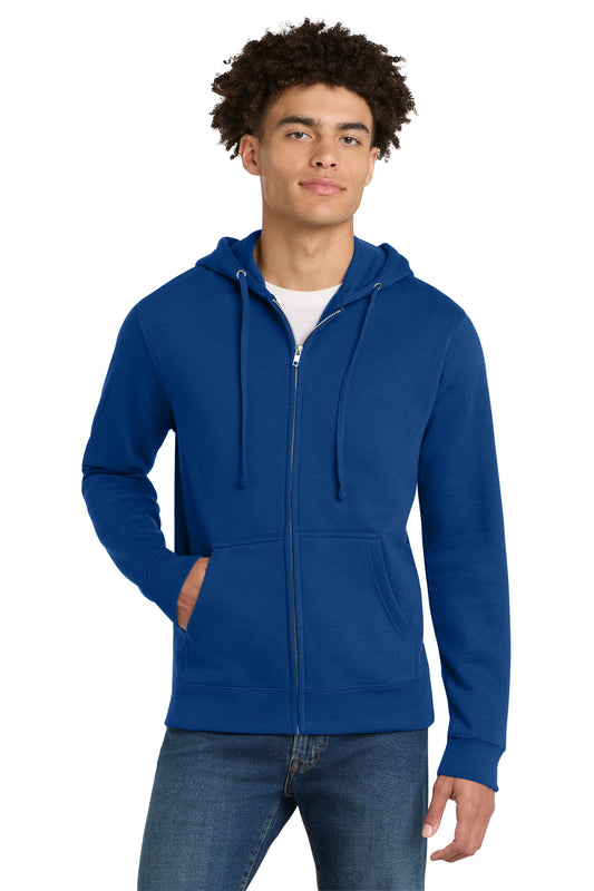 District VITFleece Full-Zip Hoodie DT6102 Deep Royal