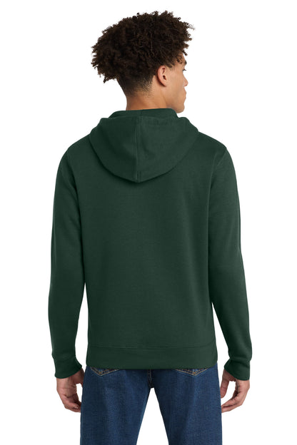 District VITFleece Full-Zip Hoodie DT6102 Forest Green