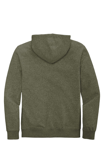 District VITFleece Full-Zip Hoodie DT6102 Heathered Olive