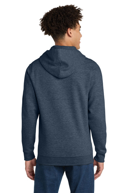 District VITFleece Full-Zip Hoodie DT6102 Heathered Navy