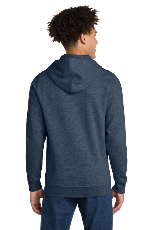 District VITFleece Full-Zip Hoodie DT6102 Heathered Navy
