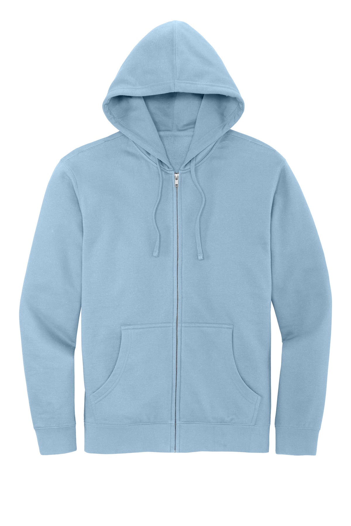 District VITFleece Full-Zip Hoodie DT6102 Ice Blue