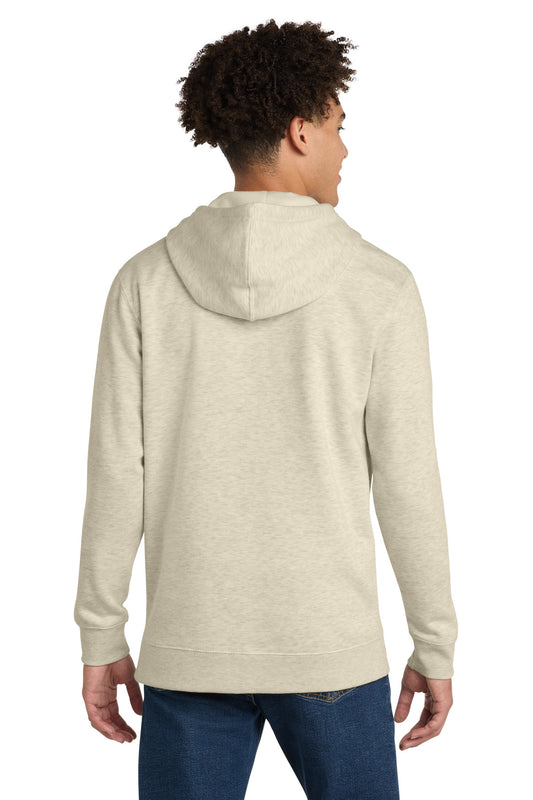 District VITFleece Full-Zip Hoodie DT6102 Oatmeal Heather