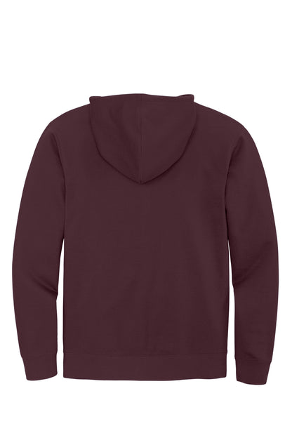 District VITFleece Full-Zip Hoodie DT6102 Plum