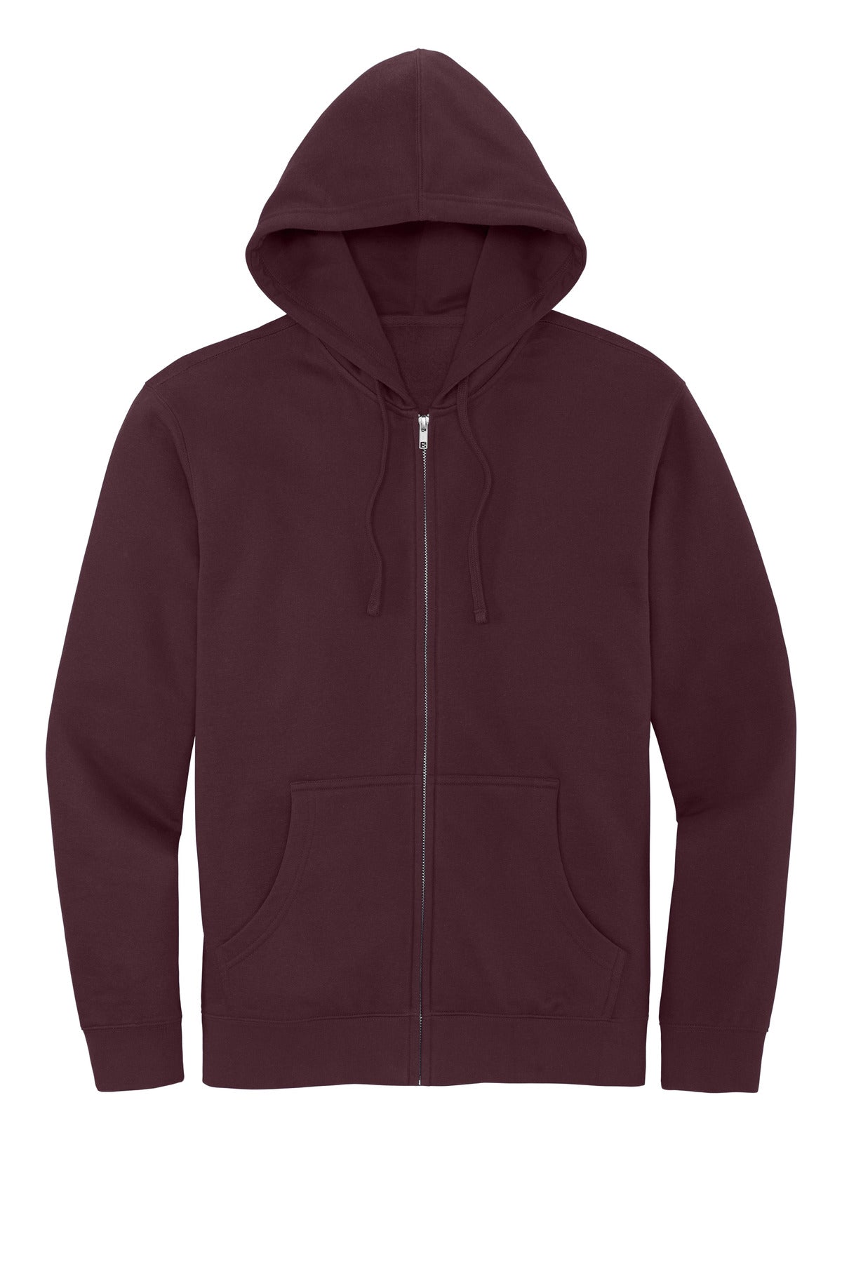 District VITFleece Full-Zip Hoodie DT6102 Plum
