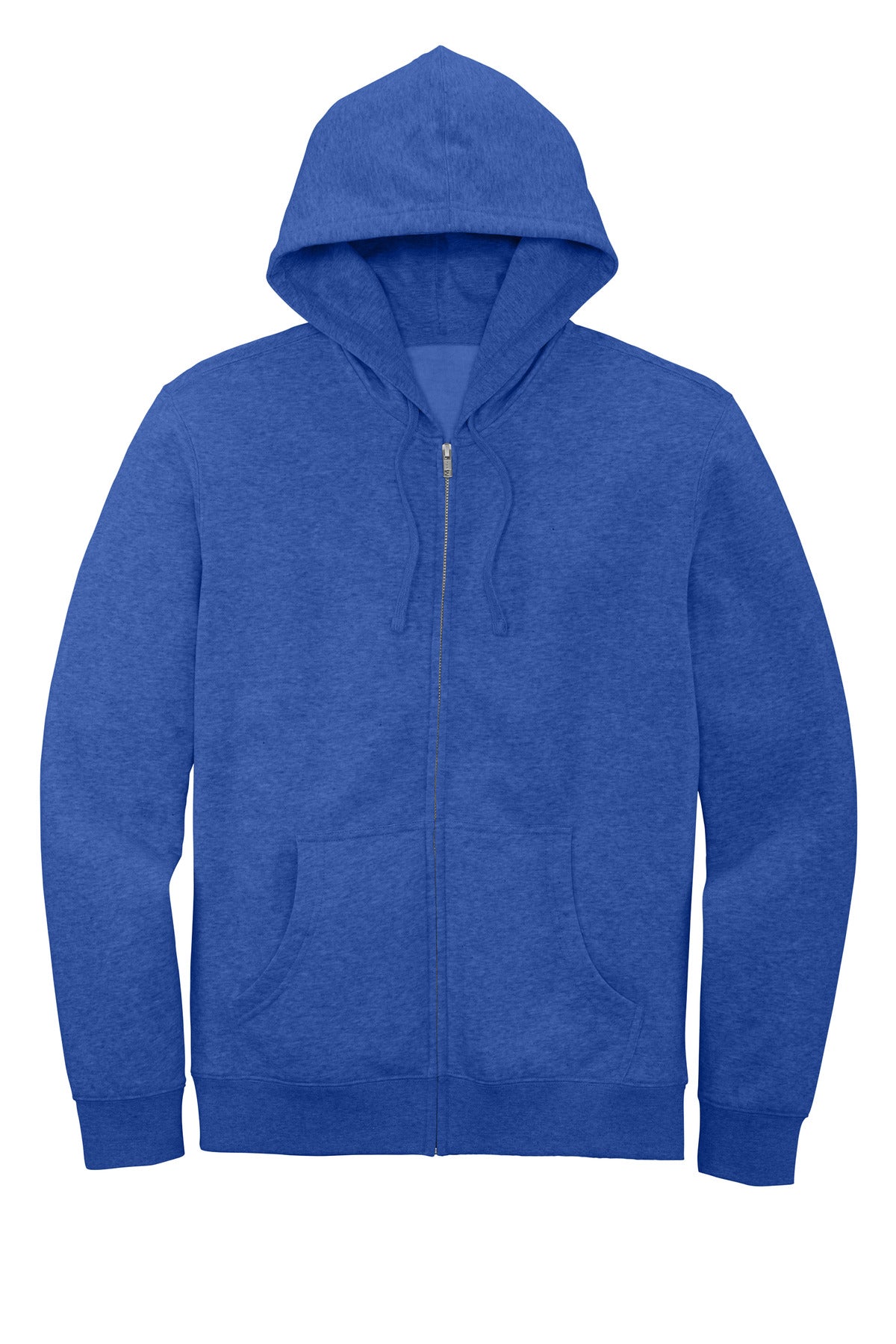 District VITFleece Full-Zip Hoodie DT6102 Royal Frost