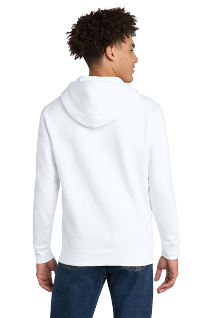 District VITFleece Full-Zip Hoodie DT6102 White