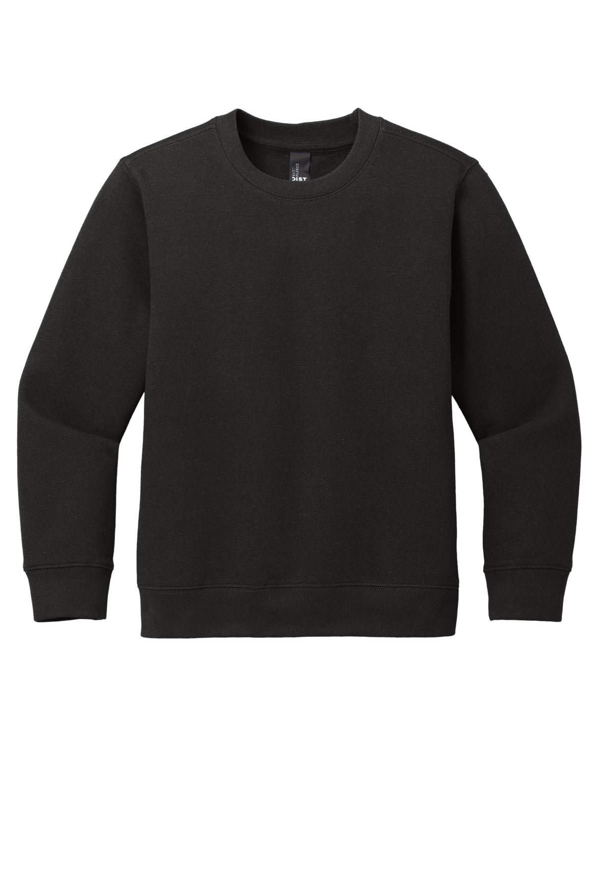 District Youth VIT Fleece Crew DT6104Y Black