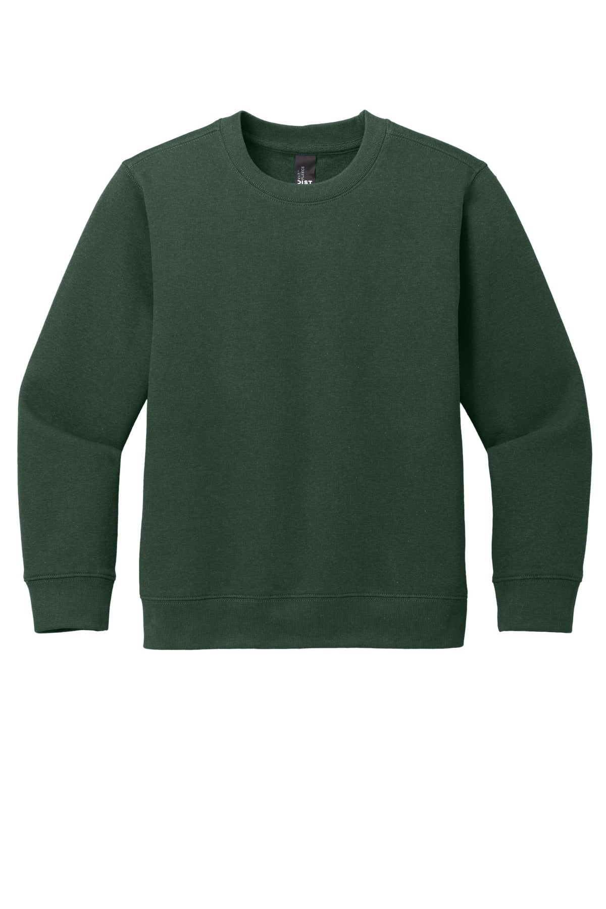 District Youth VIT Fleece Crew DT6104Y Forest Green